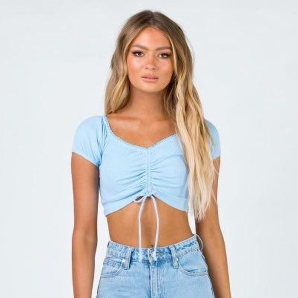 Princess Polly Tops - PRINCESS POLLY marlee crop top